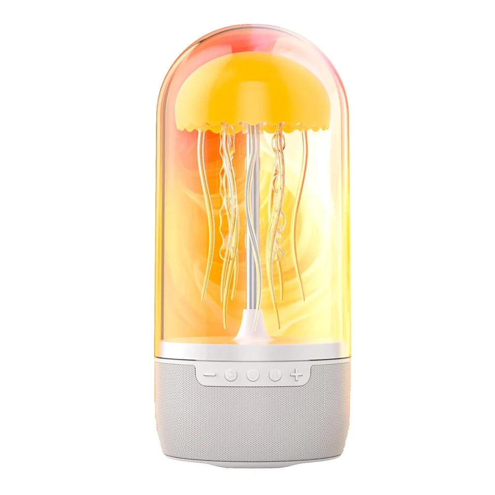 Jellyfish Lamp with Bluetooth Speaker